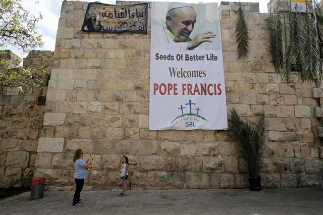 Pintadas anticristianas en Tierra Santa alarman a la Iglesia antes de visita papal