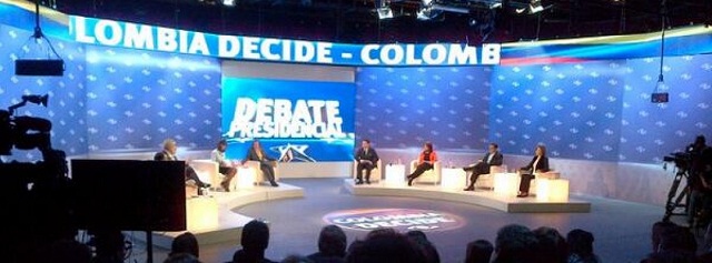 Venezuela y La Paz colmaron el último debate en presidenciales colombianas