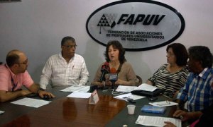 Fapuv denuncia amenazas del Gobierno contra autonomía universitaria