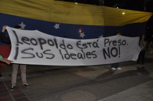 Protestan en Altamira contra decisión en el caso Leopoldo López (Fotos)