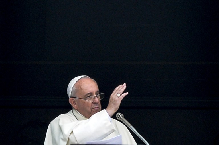 El papa Francisco pide paz en Medio Oriente y Ucrania