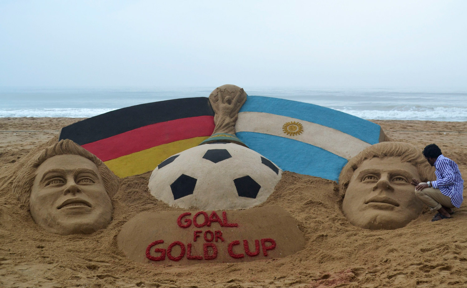 Alemania y Argentina se disputan la Copa del #MundialBrasil2014