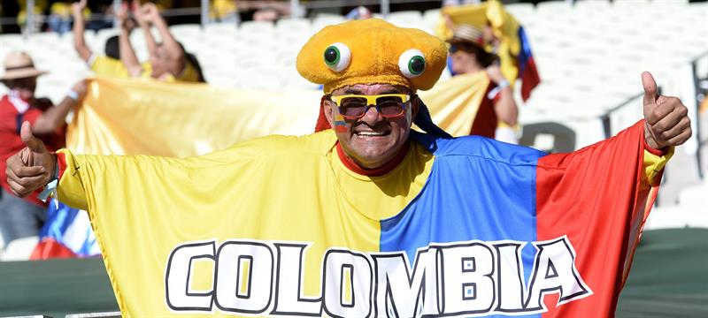 Fanáticos listos para el histórico Brasil vs Colombia (Fotos)