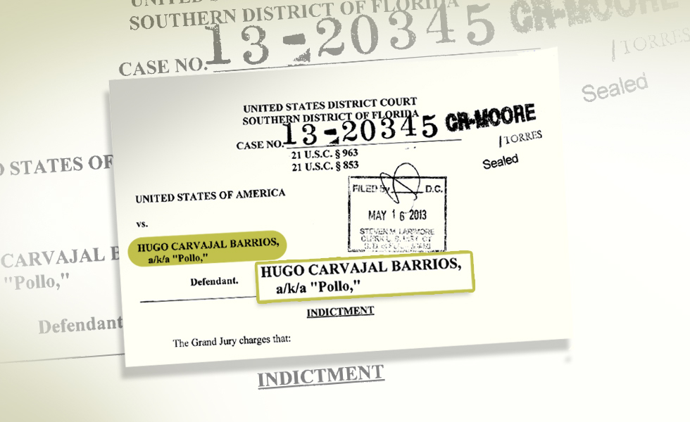 Una de las acusaciones en EE.UU.: Fiscal Federal Ferrer contra Hugo Carvajal (documento exclusivo)