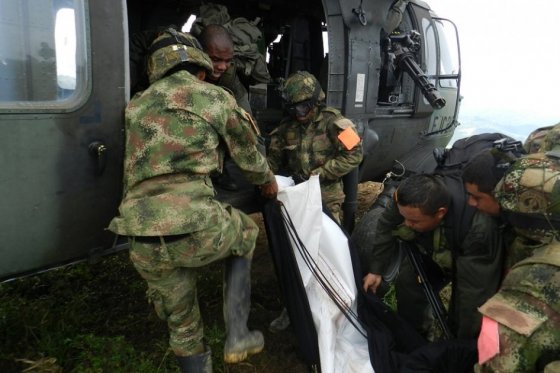 Catorce presuntos guerrilleros mueren en operaciones militares en Colombia