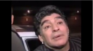 En video: Maradona emite declaraciones… borracho