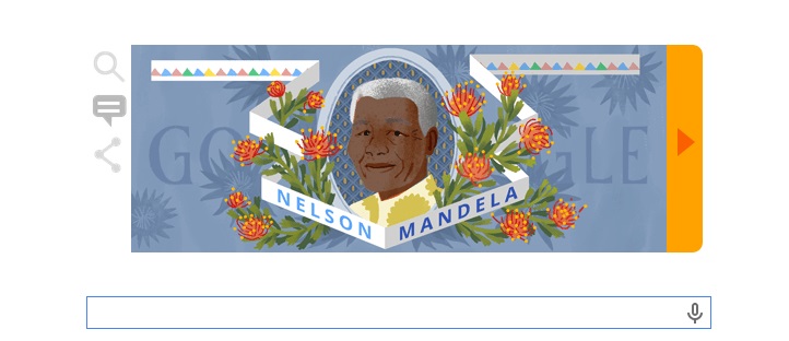 Google le dedica un ‘doodle’ a Mandela