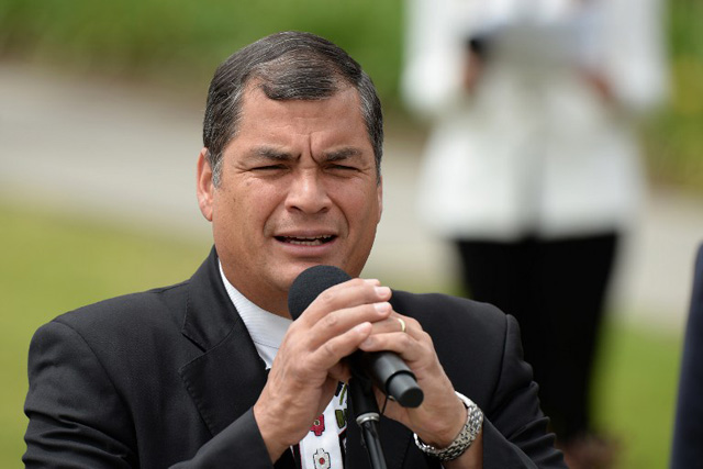 Rafael Correa tildó a Chespirito de “verdadero genio”