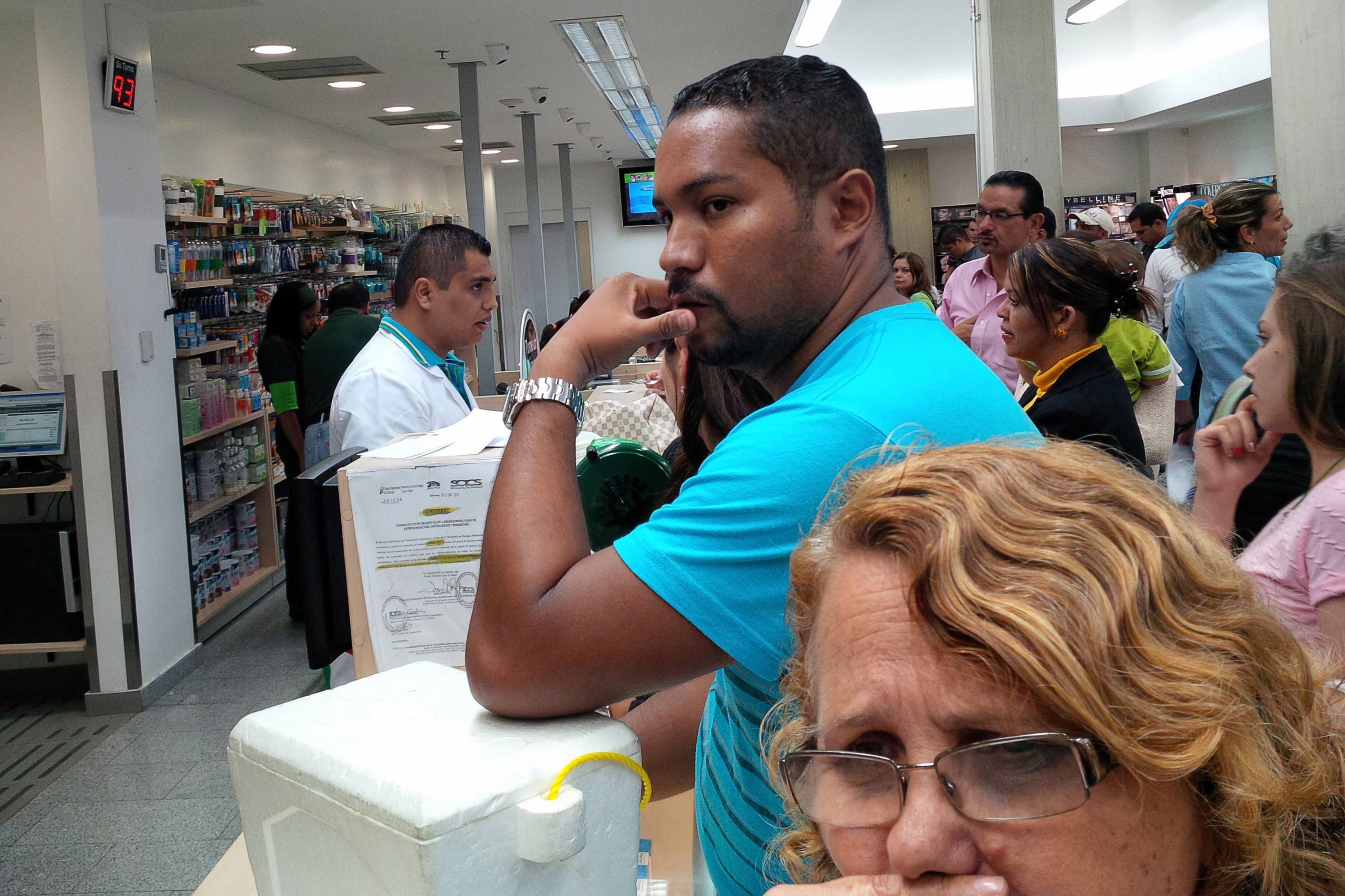 Escasez de medicamentos en Caracas es de 60 por ciento