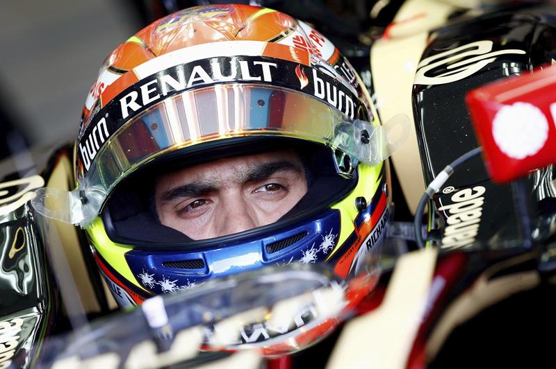 Maldonado culminó en la casilla 12 en el GP de Singapur