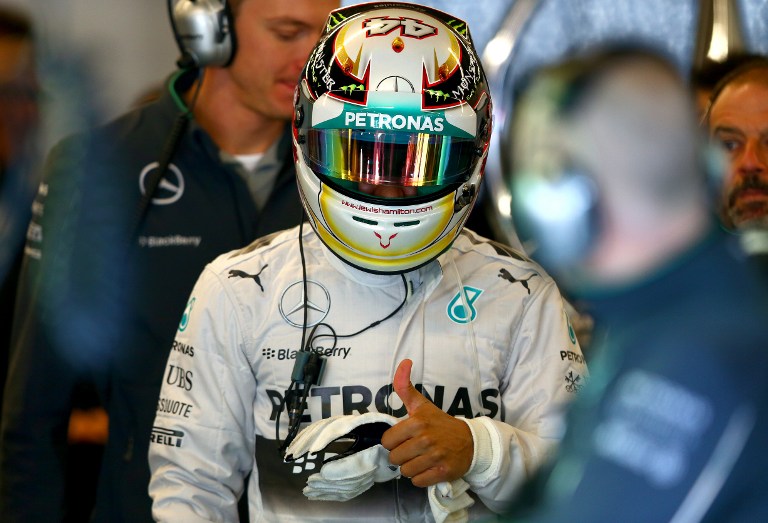 Lewis Hamilton el más rápido en las terceras pruebas del GP de Estados Unidos