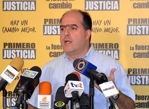 Primero Justicia rechaza las calumnias contra su coordinador nacional Julio Borges