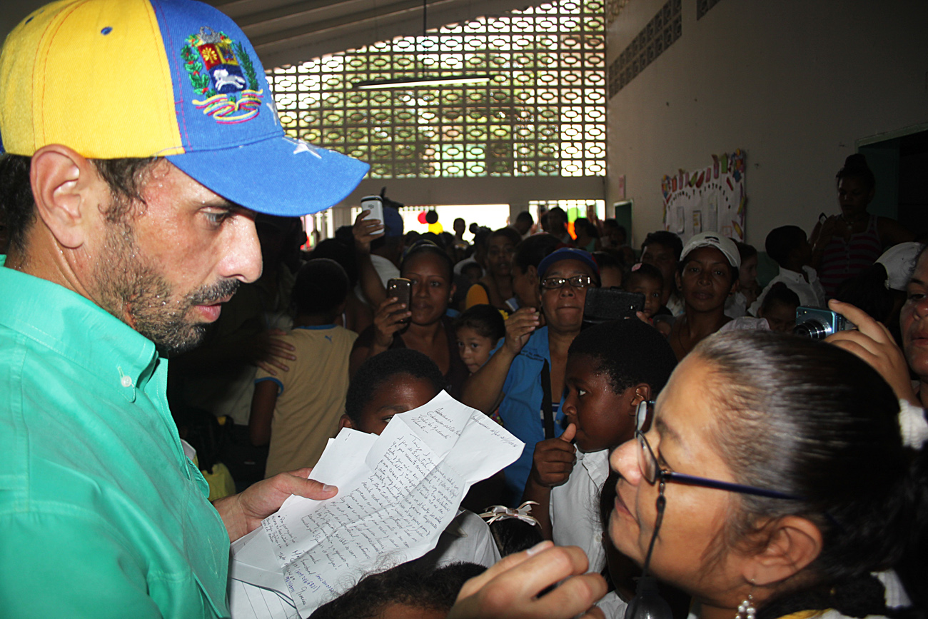 Capriles aseguró que para Venezuela viene un cambio
