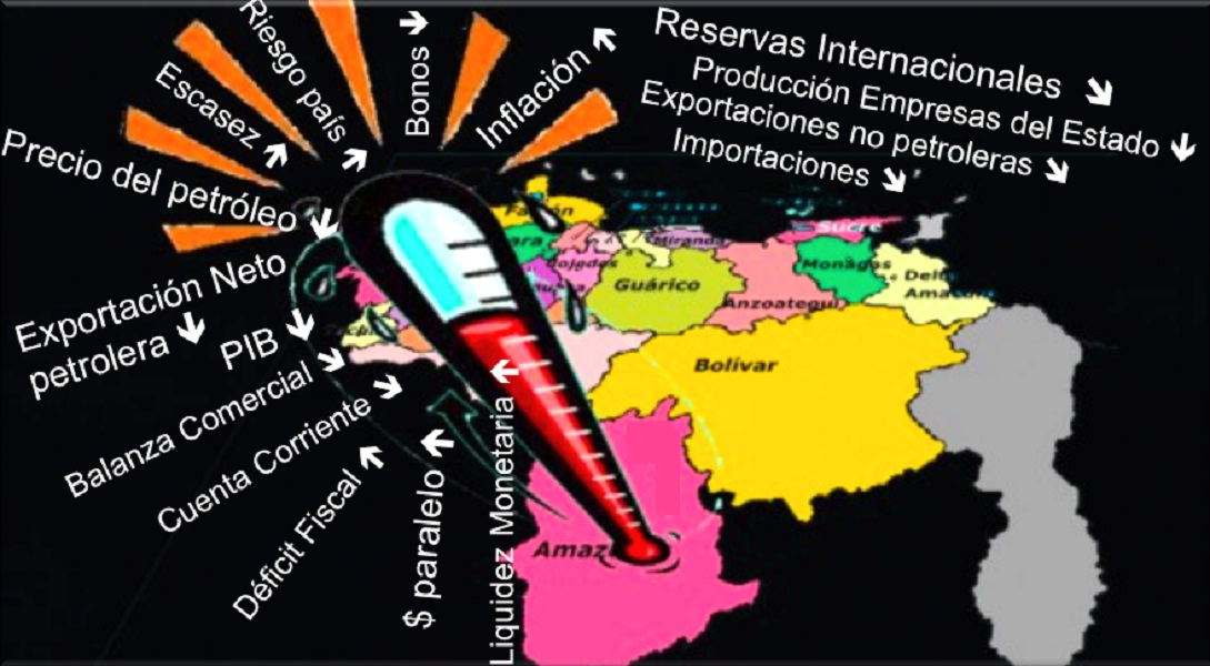 Venezuela entra al 2015 con todos los indicadores en estado de alarma