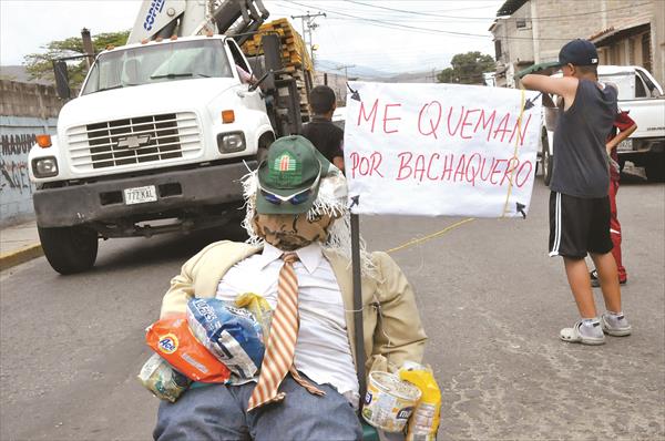 En San Diego quemarán a un Judas “bachaquero”