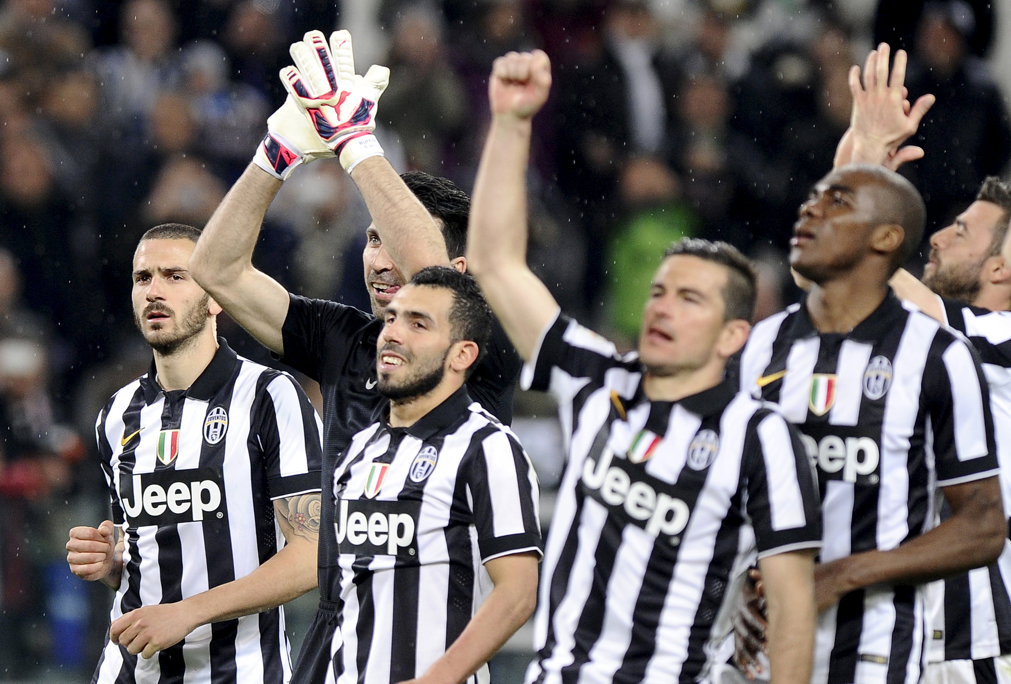 La Juventus trata de meterse entre los grandes
