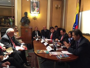Canciller y ministros se reúnen con embajadores venezolanos en Europa (Fotos)