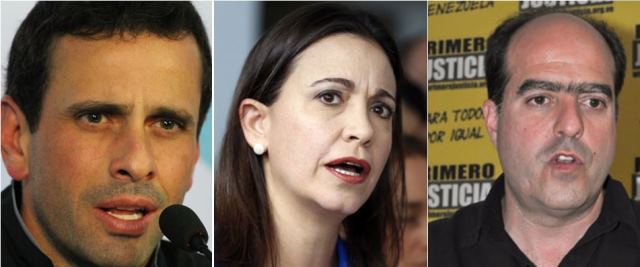 Citan a Capriles, Machado y Borges por supuesta inconsistencia en Declaración Jurada de Patrimonio