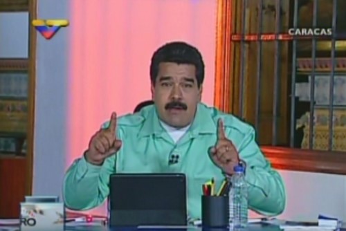 Maduro: Me acusarán de dictador, pero no me importa