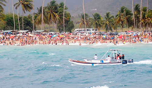 Playas porteñas llenas y tranquilas esta Semana Santa