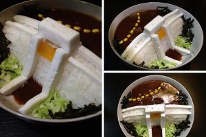 Los japoneses y sus cosas: Geniales “represas de arroz” que evitarán que tu plato se inunde