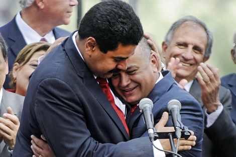Maduro da su espaldarazo: Activará campaña nacional e internacional en apoyo a Tareck y Diosdado