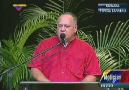 Cabello dice que si la oposición gana la AN “se acabaría la paz”