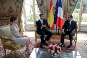 Felipe VI agradece a Hollande el apoyo en la tragedia de Germanwings