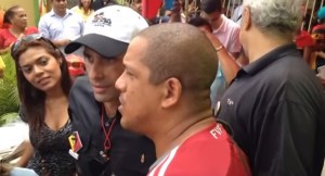VIDEO: Una parranda fue la que le dio Capriles a “Cabeza e’ Mango”
