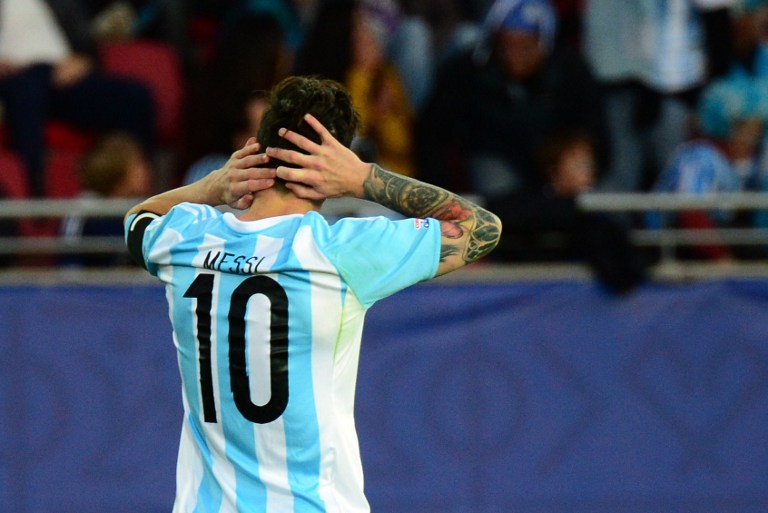 Messi se fue con “bronca” por empate de Paraguay