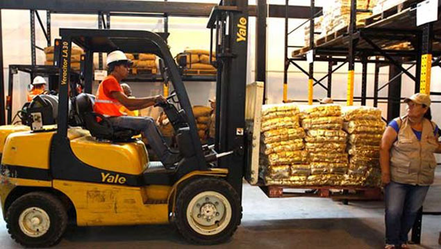 Sunagro reactivó las guías para transportar alimentos en el país