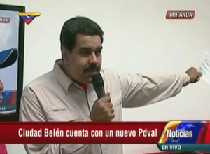 ¡Irónico! Maduro regaña a los habitantes de Misión Vivienda por improductiva (Video)