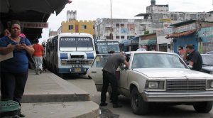 Taxistas protestan este miércoles en contra de la inseguridad en Margarita