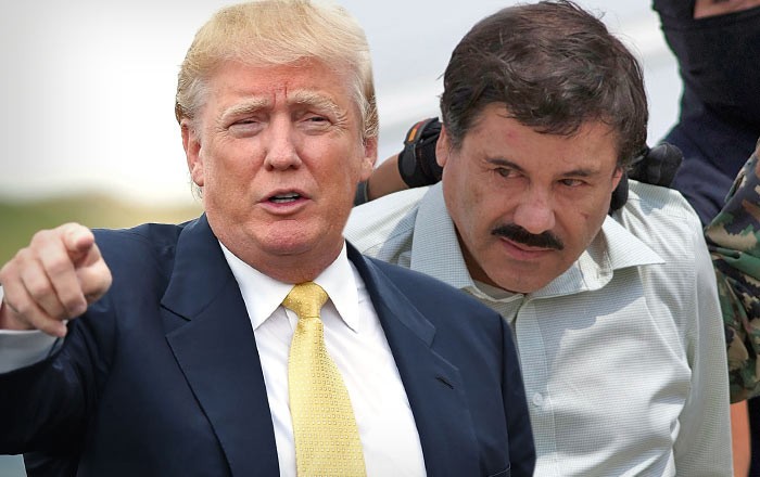 Donald Trump llamó al FBI tras amenaza de “El Chapo”