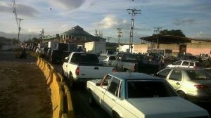 Sector transporte protesta en Cagua por la inseguridad