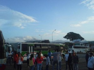 GNB retuvo en Guacara a seguidores de Leopoldo López