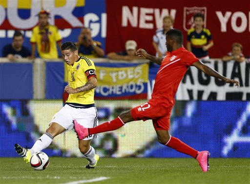 Real Madrid anunció una lesión de James Rodríguez tras partido amistoso de Colombia