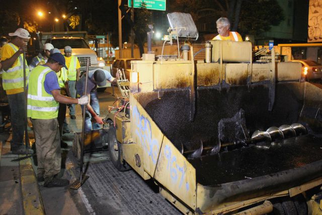 Arrancó plan de bacheo en el municipio Sucre con inversión de Bs. 6.500.000 (Fotos)