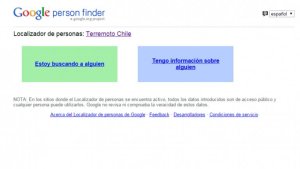 Google habilitó herramienta para localizar personas tras el terremoto en Chile