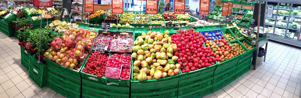 El supermercado de una pequeña ciudad de Italia (fotos + compare)