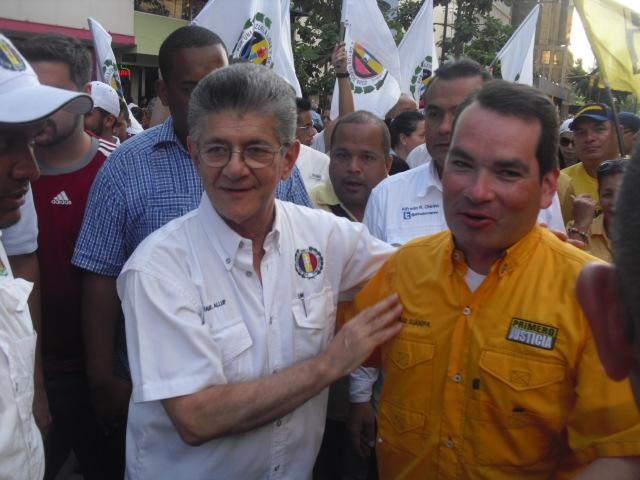 Tomás Guanipa y Henry Ramos: El 6D será un “tsunami electoral” para cambiar a Venezuela