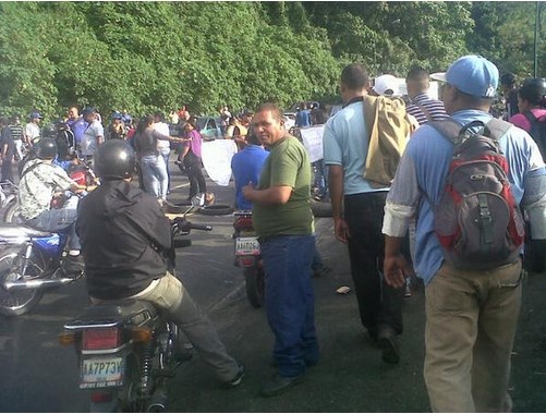 Reportan protesta en la Panamericana por falta de agua