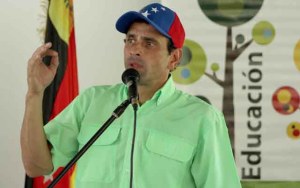 Capriles: Candidatos de maduro-cabello basan su campaña en consignas vacías