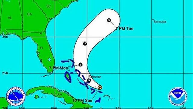 Se forma tormenta tropical Kate frente a las Bahamas