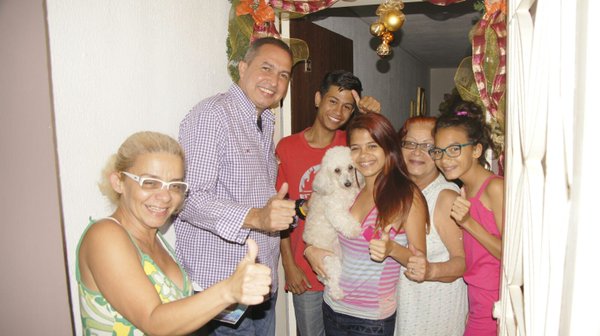 Richard Blanco: En Caricuao no solo los electores quieren Cambio sino toda la familia