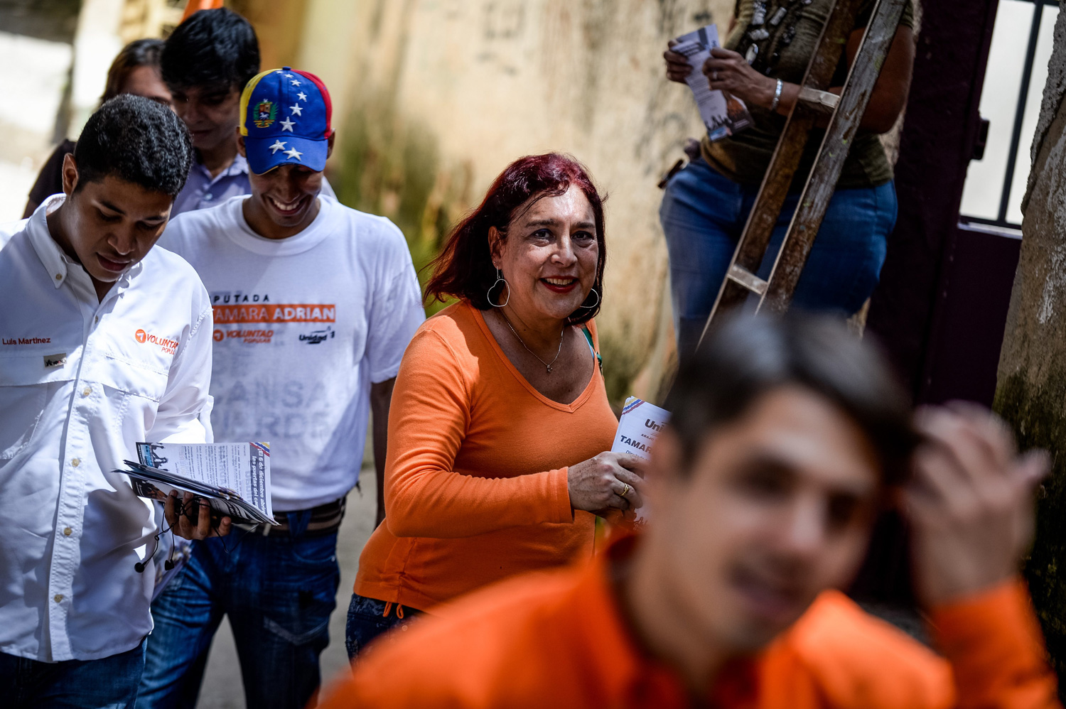 Tamara Adrián ratificó su compromiso en la lucha por el cambio en Venezuela