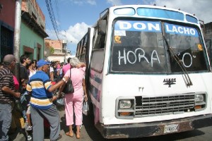 Colapsa el transporte público en Carúpano