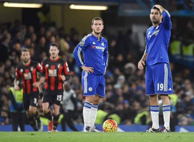 El Chelsea cae ante el modesto Bournemouth y queda al borde del descenso
