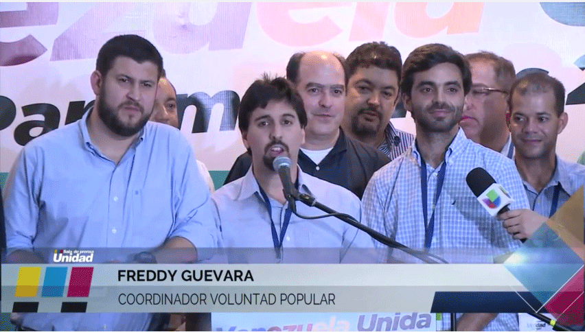 Freddy Guevara: Estamos defendiendo hasta el último voto y la última mesa electoral