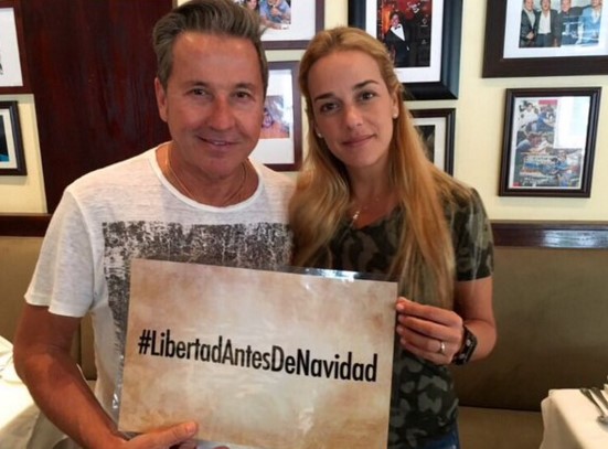 Ricardo Montaner pidió por la liberación de Leopoldo López #LibertadAntesDeNavidad